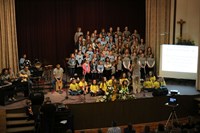 Više od pet stotina djece pjevalo i radovalo se u Kristu na 19. Festivalu “Zlatna harfa”